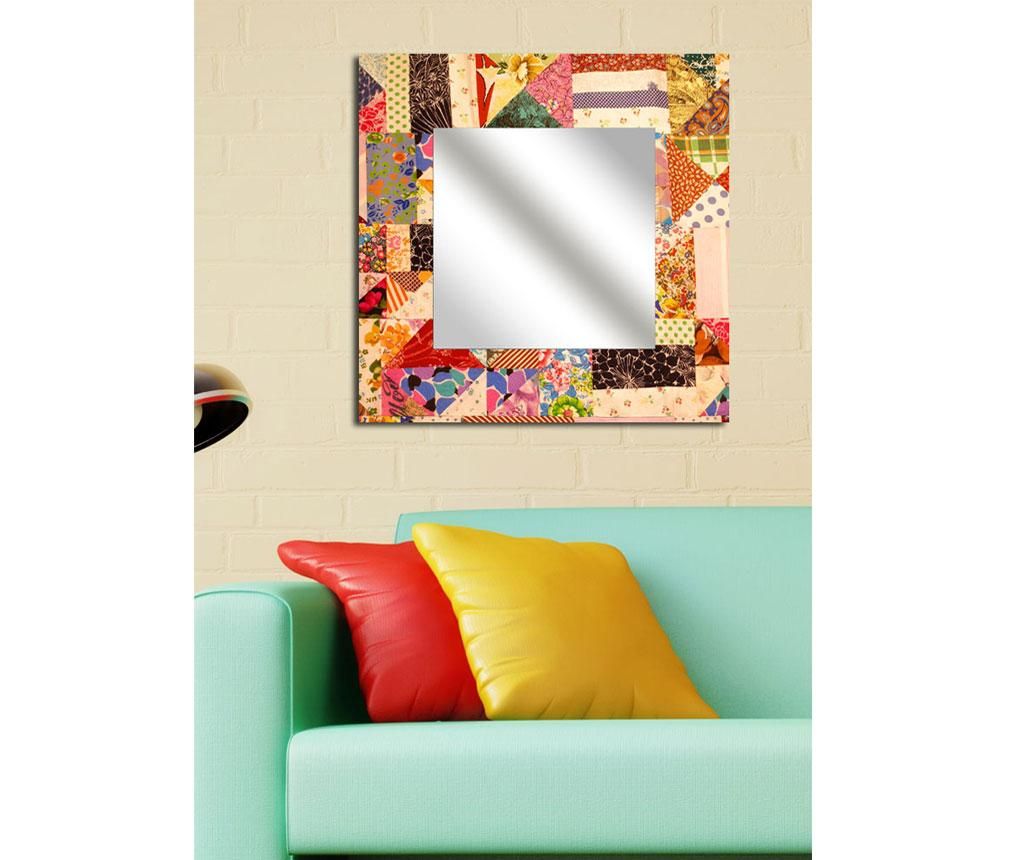 Oglinda Mirror Art, Festival, MDF, 50x1x50 cm - Mirror Art, Multicolor - 1 | YEO