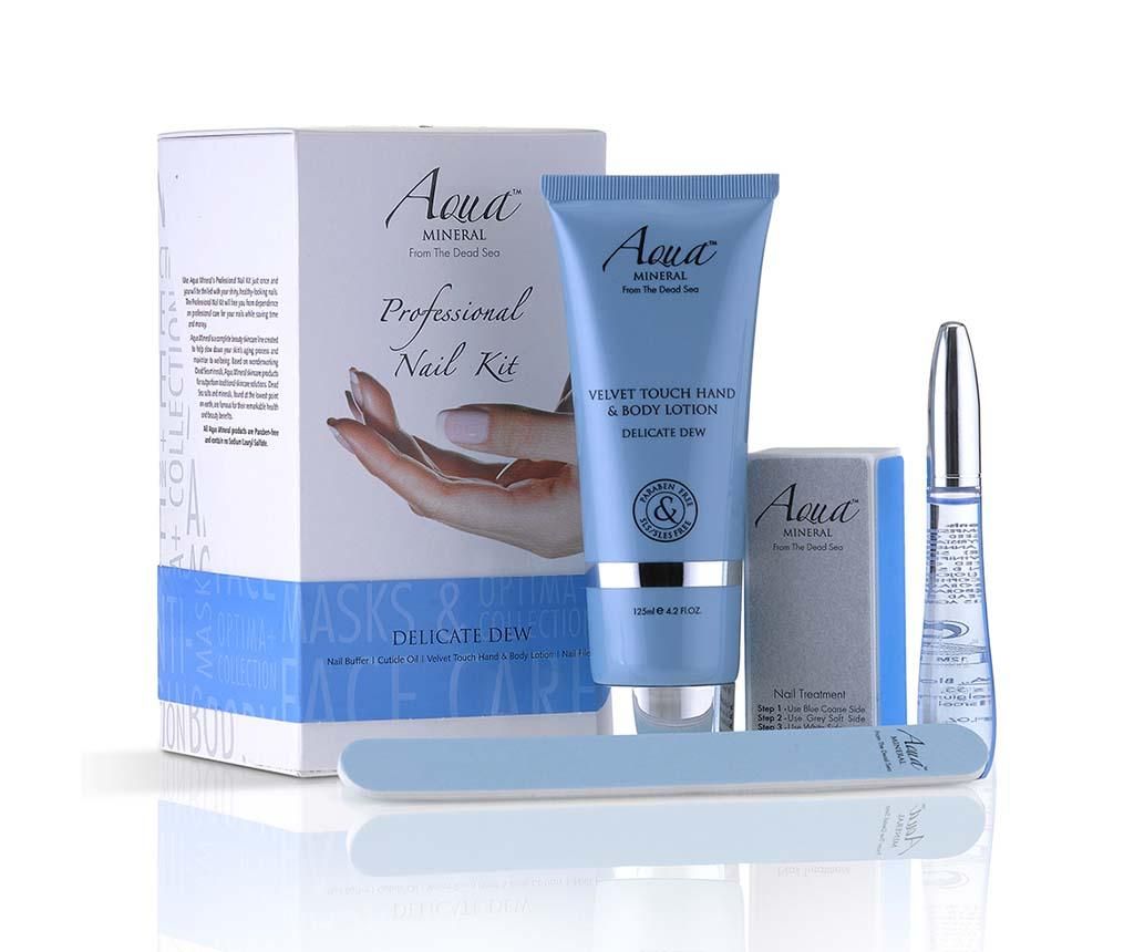 Set pentru manichiura 4 piese Delicate Dew - Aquamineral