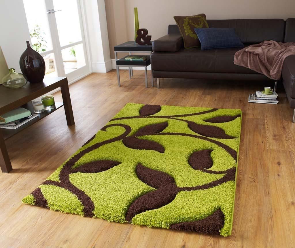 Covor Fashion Green and Brown 220x160 cm