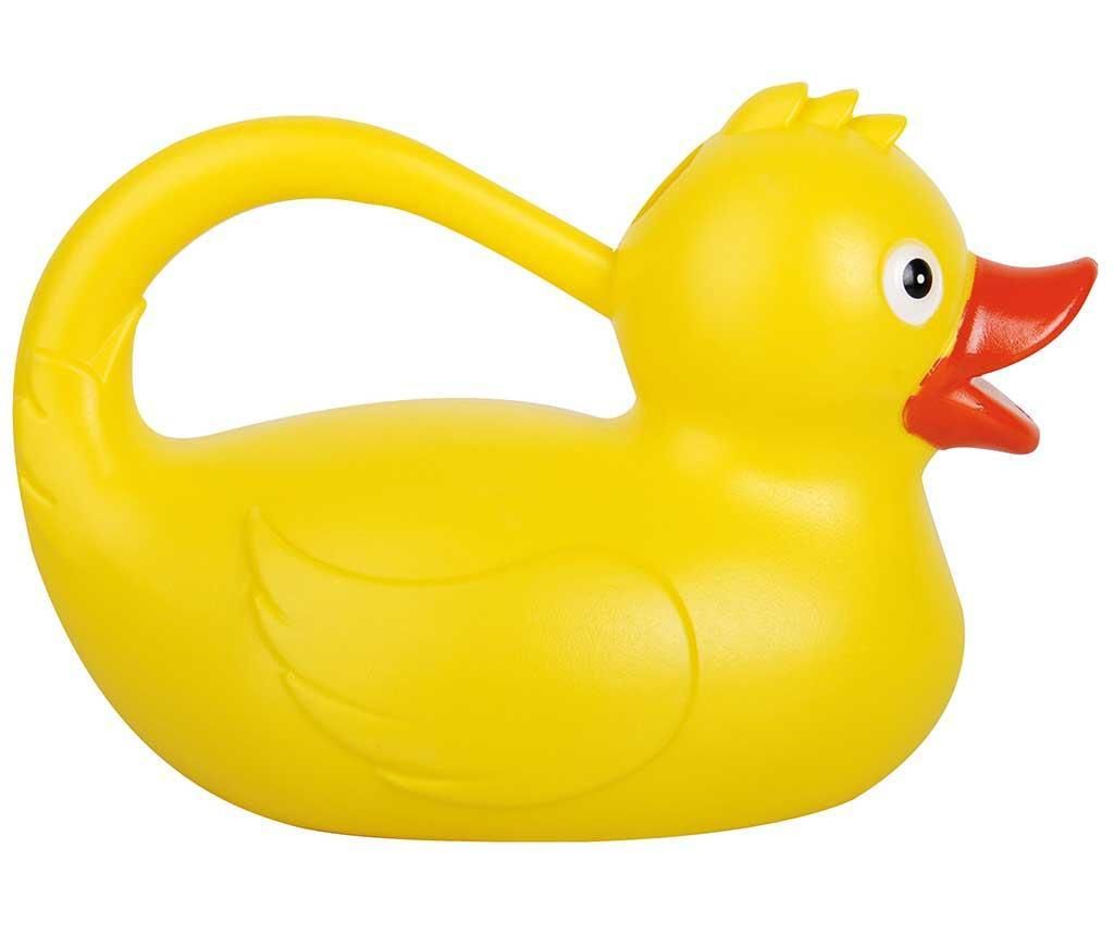 Stropitoare pentru copii Duck Yellow 1.8 L – Esschert Design, Galben & Auriu Esschert Design