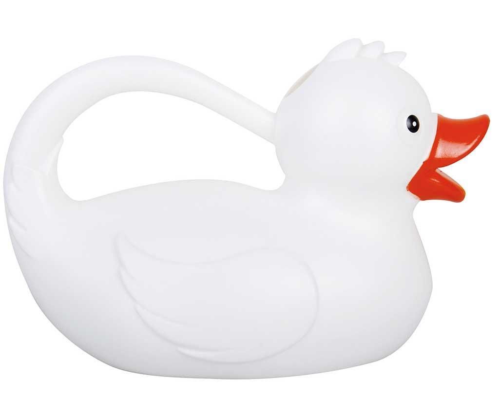 Stropitoare pentru copii Duck White 1.8 L – Esschert Design, Alb Esschert Design