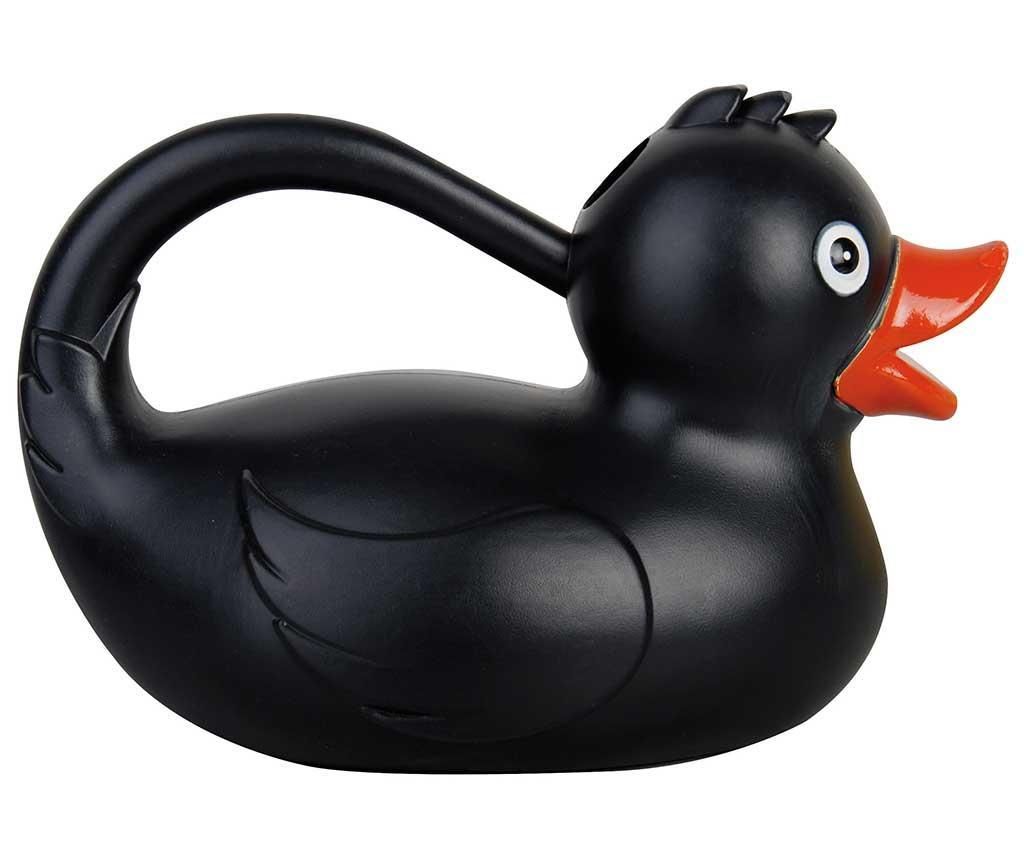 Stropitoare pentru copii Duck Black 1.8 L – Esschert Design, Negru Esschert Design