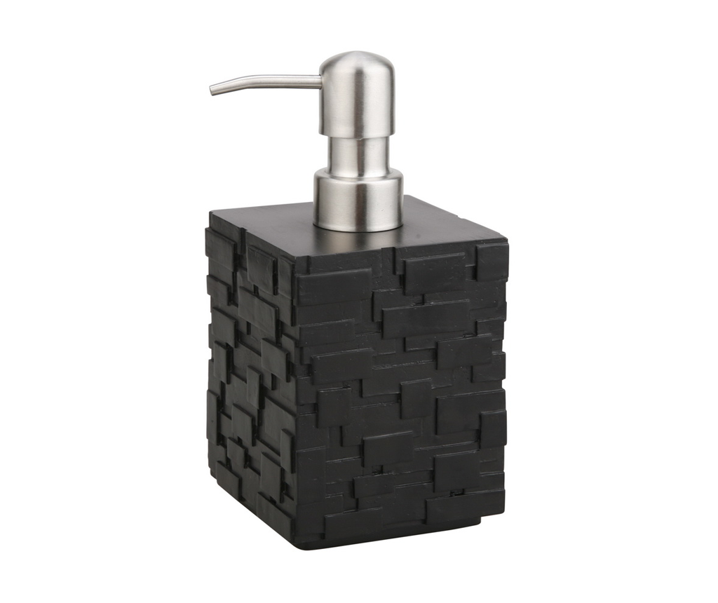 Dispenser sapun lichid Wall Black 100 ml – Tomasucci, Negru Tomasucci