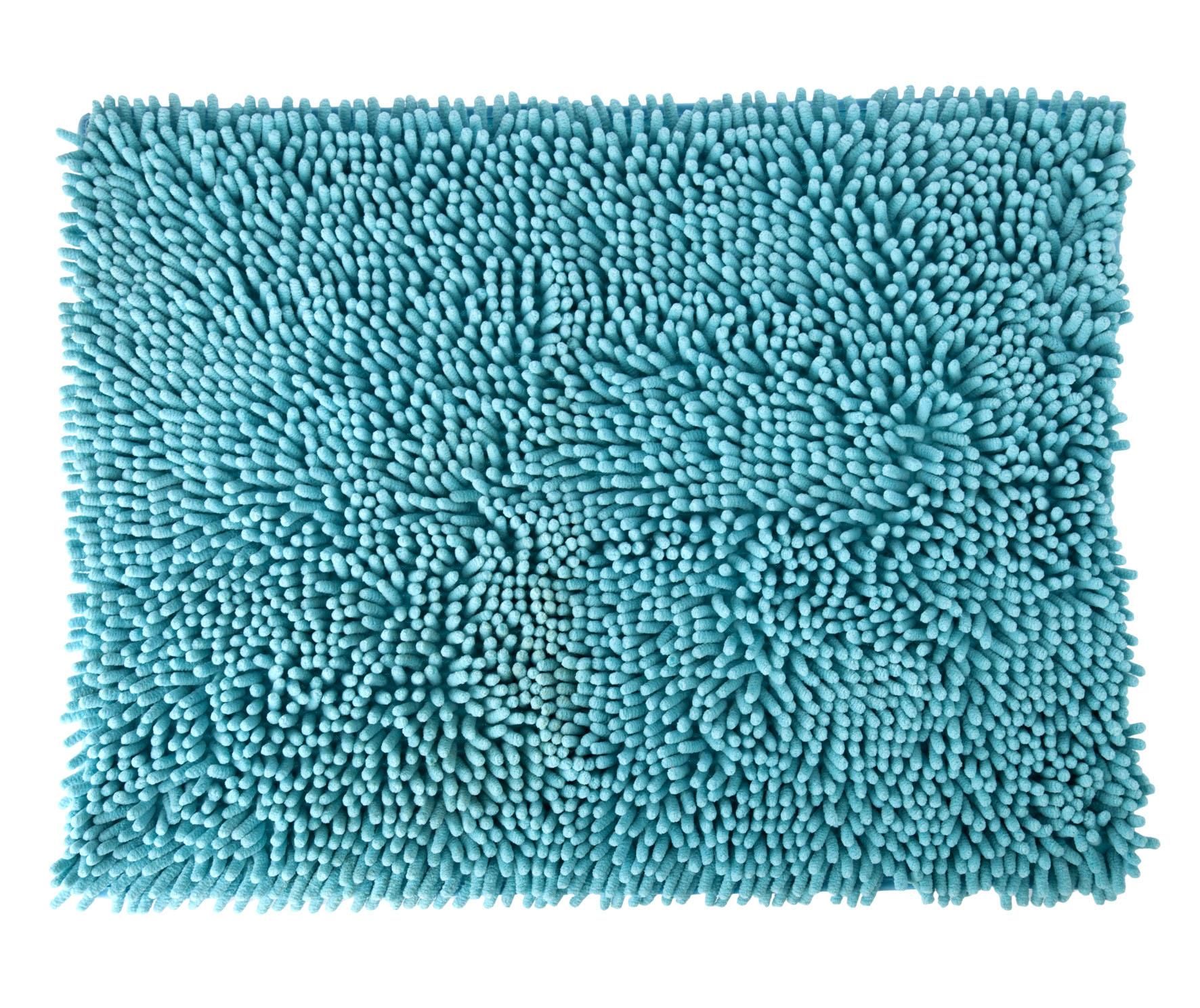 Covoras de baie Soft Blue 45x60 cm