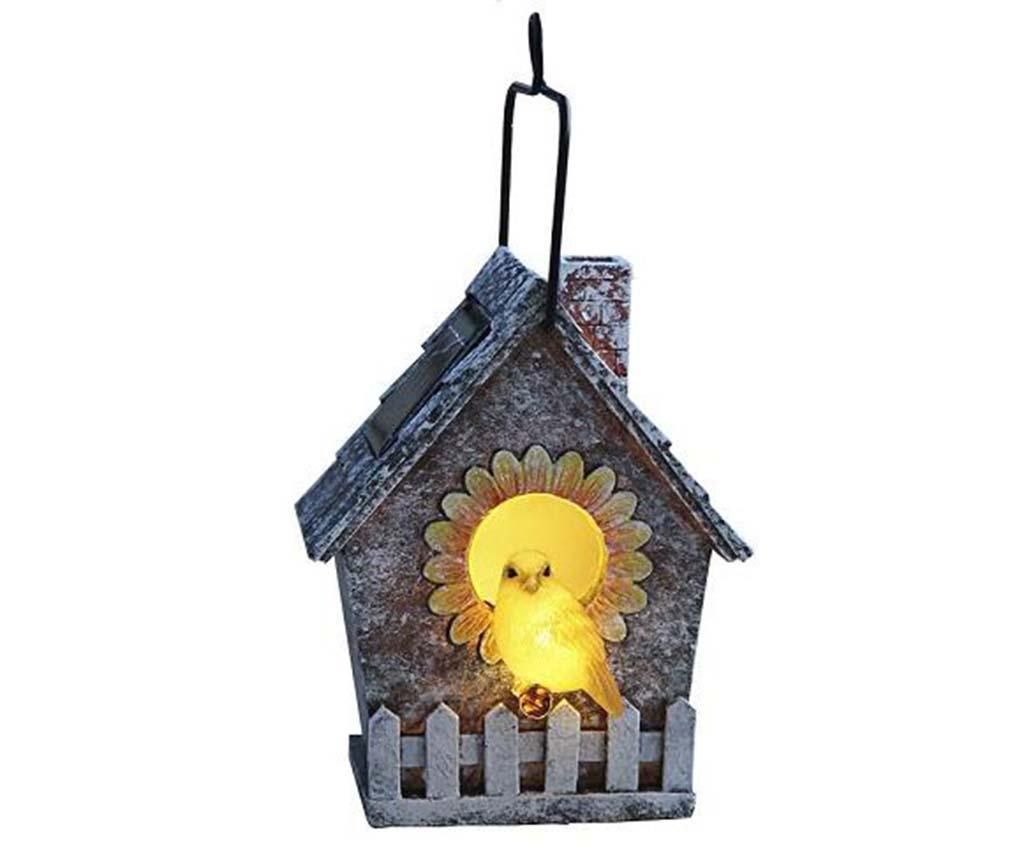 Lampa solara Bird House - Best Season, Multicolor
