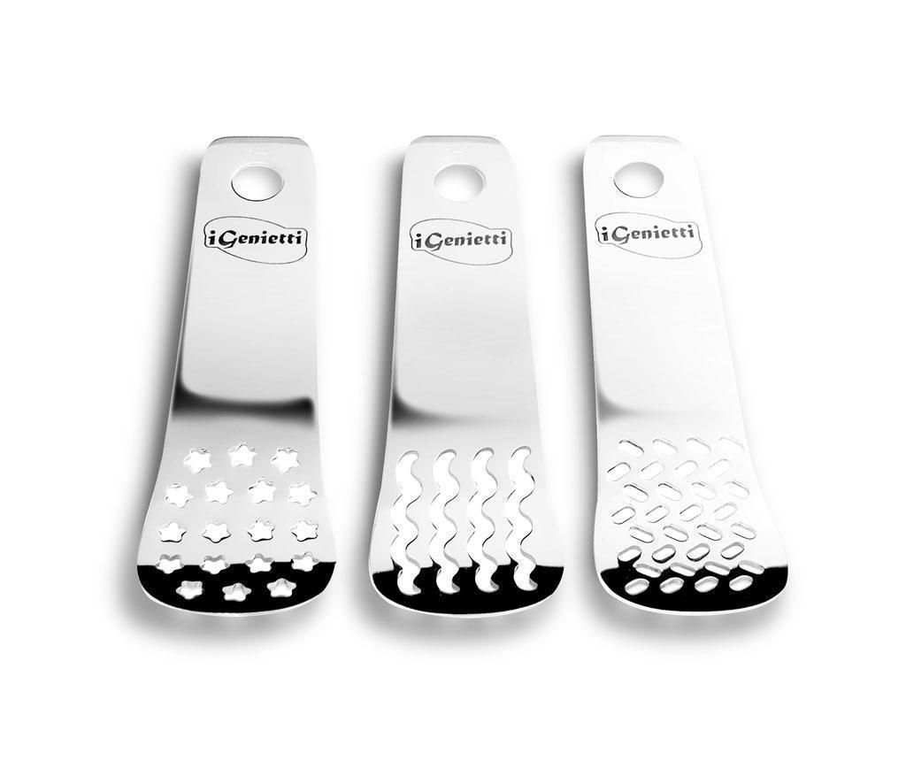 Set 3 ustensile pentru decorare gnocchi Elera - I Genietti