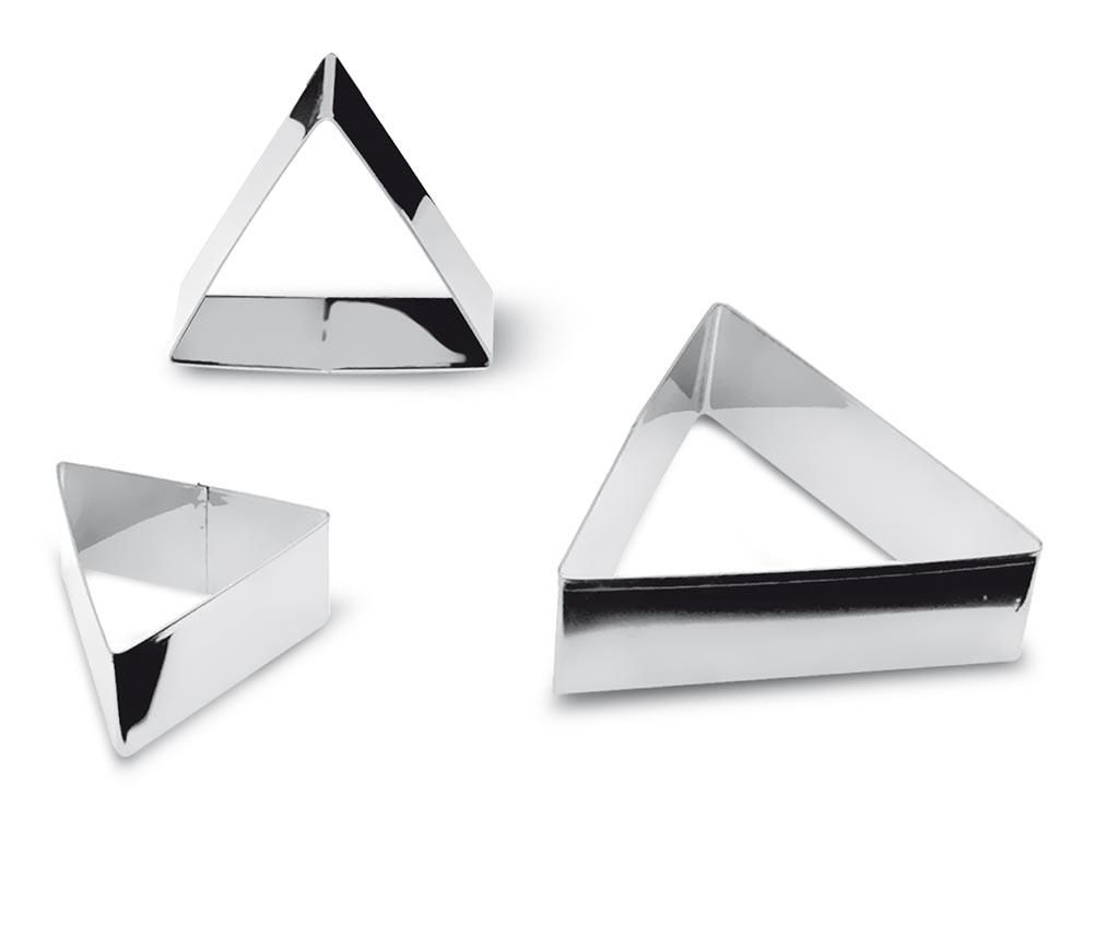 Set 3 forme de prezentare Triangular