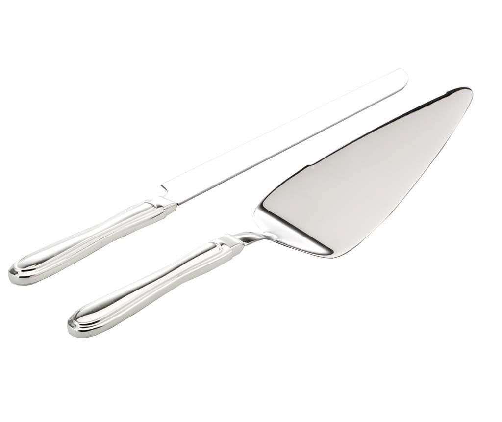 Set cutit si spatula pentru desert Rimola – Hermann Bauer jun. GmbH, Gri & Argintiu Hermann Bauer jun. GmbH imagine 2022