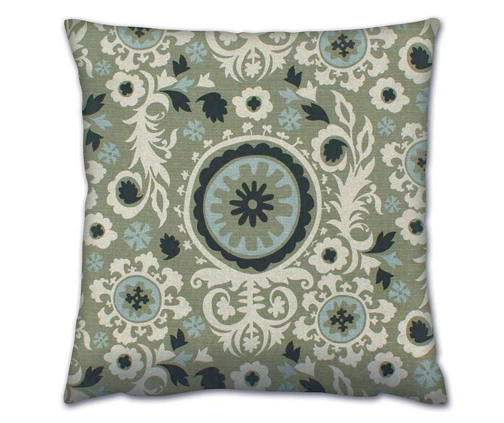 Perna decorativa Arabesque Green 43x43 cm - Gravel, Verde