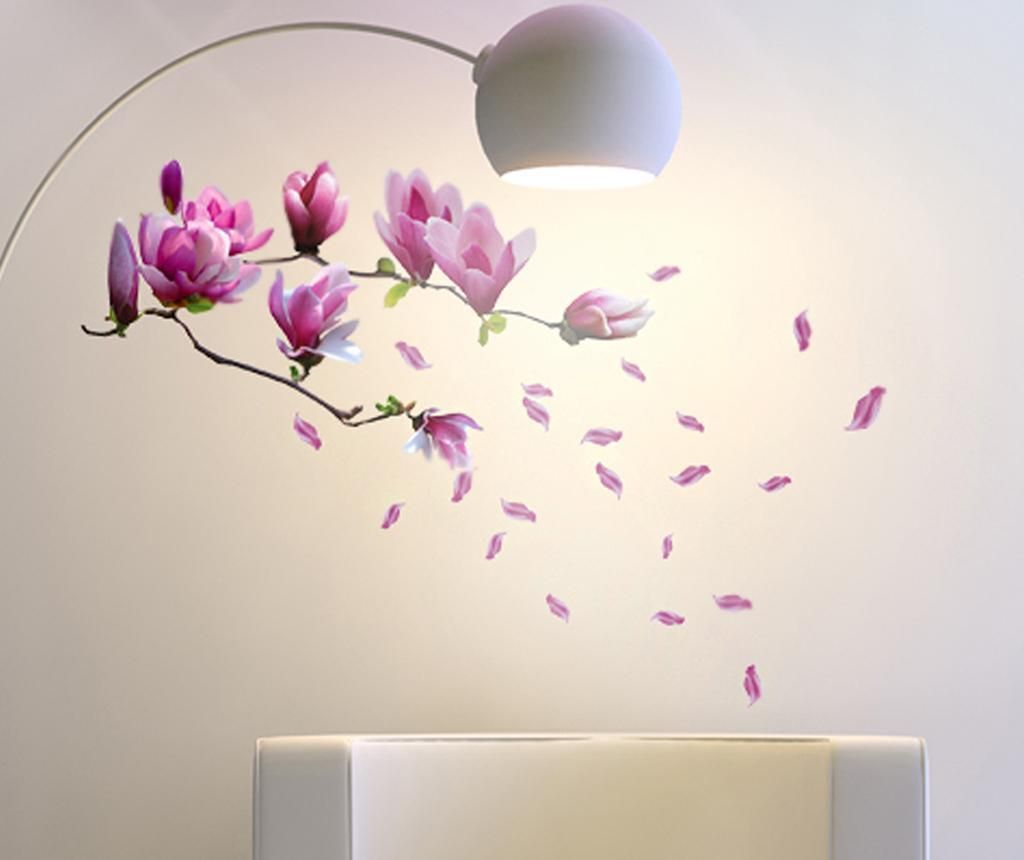 Sticker Magnolia Flower - Wallplus, Roz