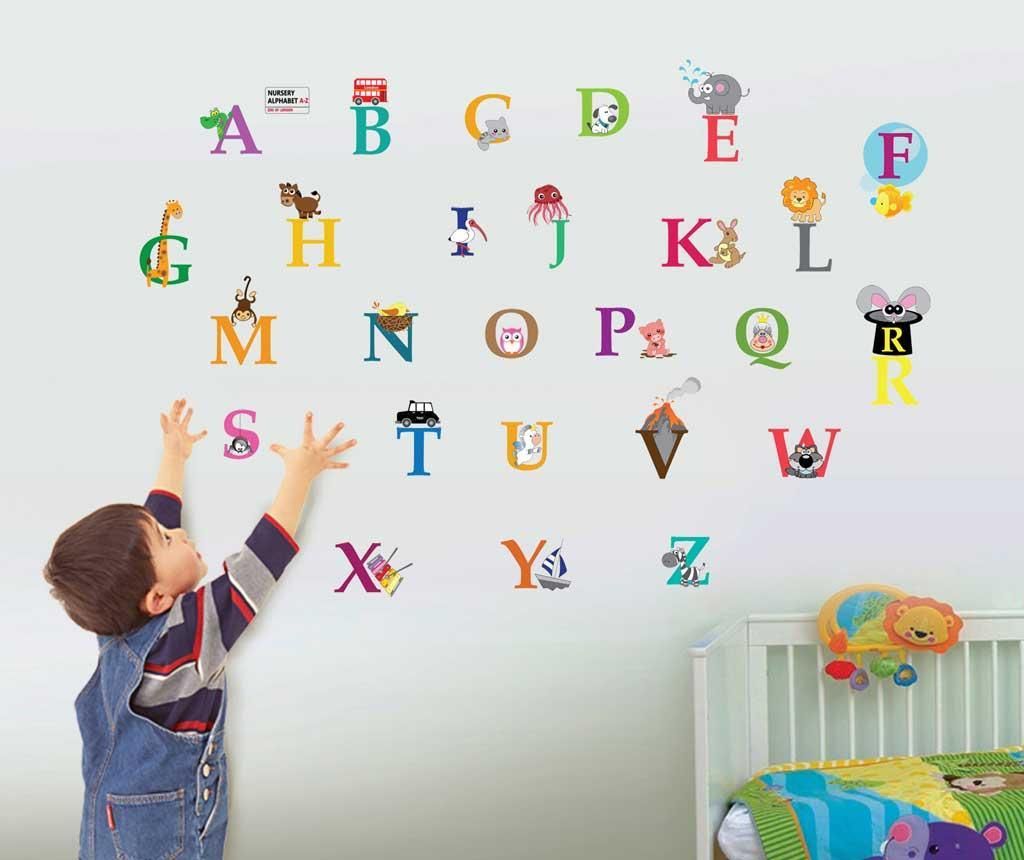 Sticker Colourful Alphabet - BeeStick, Multicolor