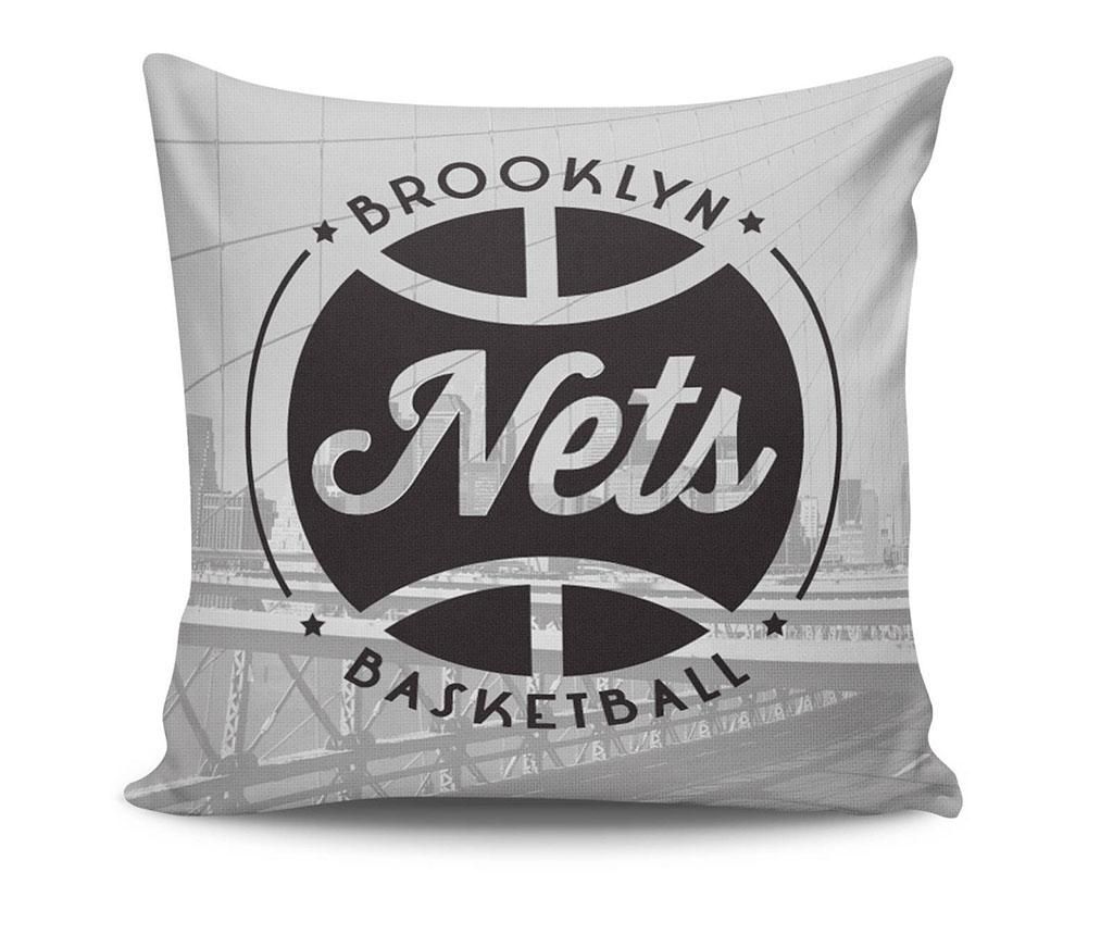 Perna decorativa Brooklyn Nets 45x45 cm