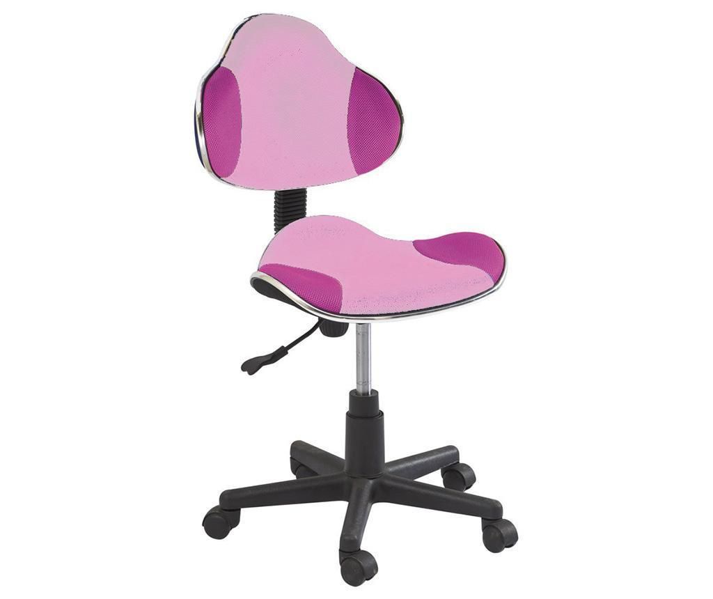 Scaun de birou pentru copii Vivid Pink Fuchsia - Signal, Roz