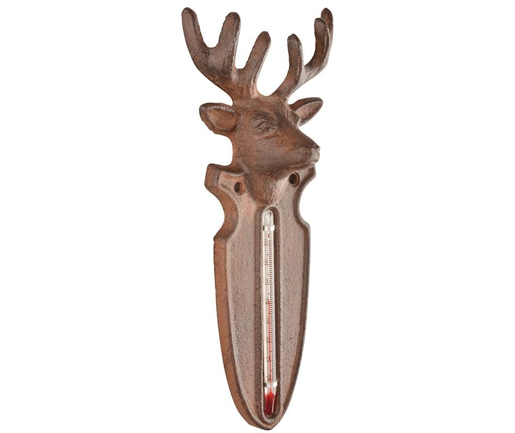 Termometru de gradina Deer – Esschert Design, Maro