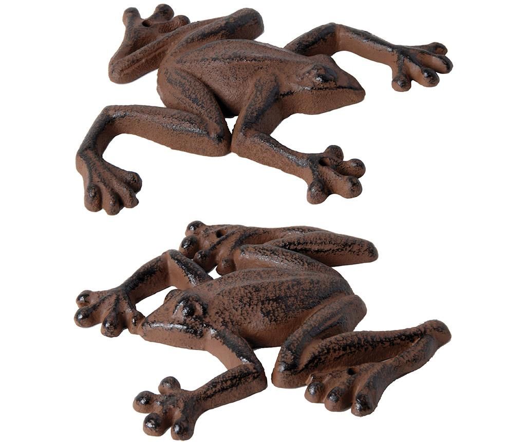 Set 2 decoratiuni de perete Frog