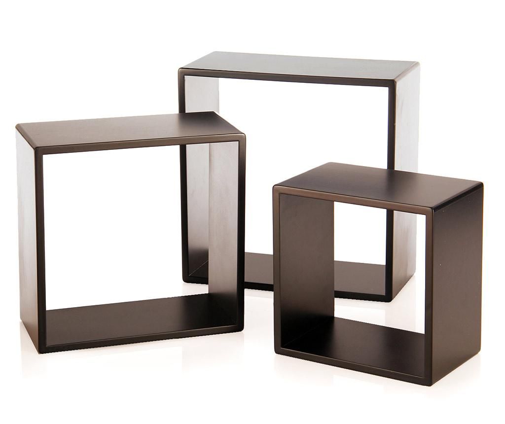 Set 3 rafturi modulare Ignitia Black