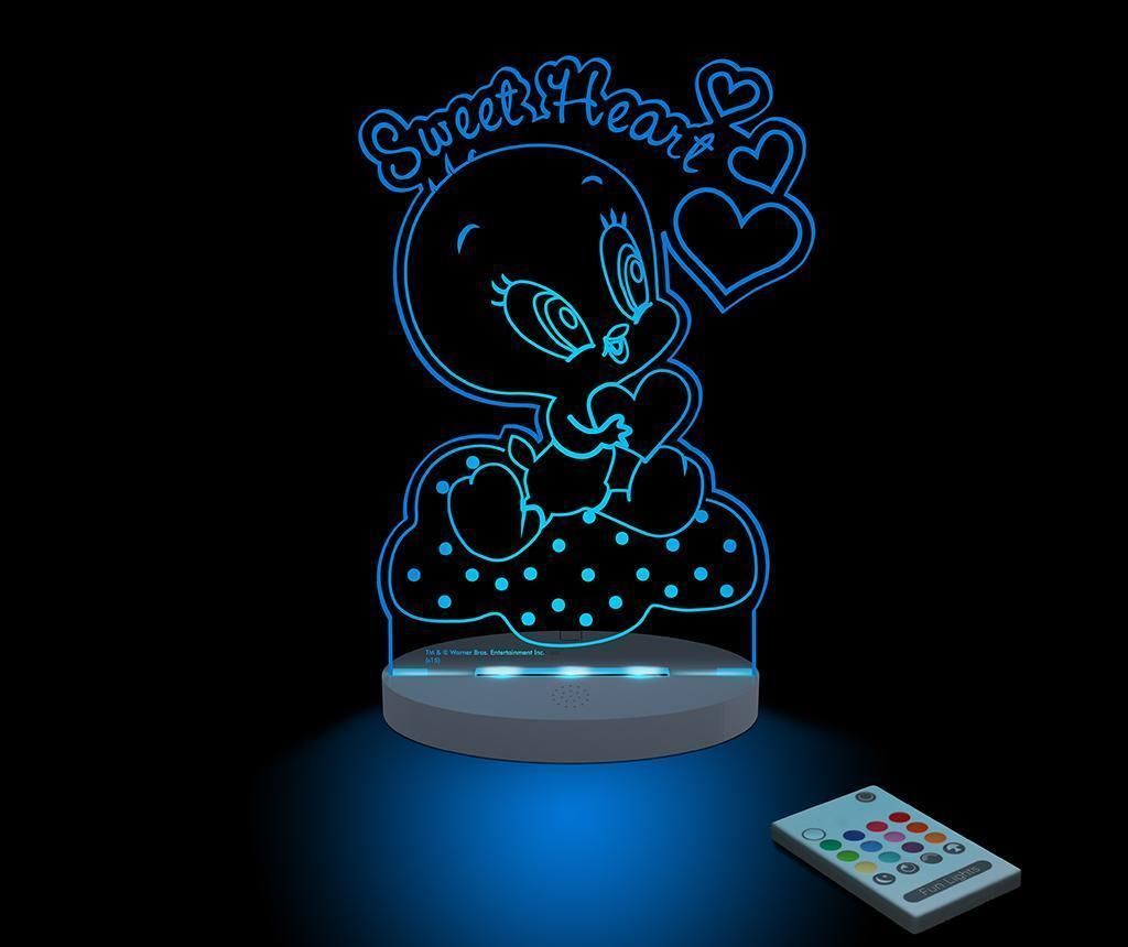 Lampa de veghe Funlights, Baby Looney Tunes Tweety, metacrilat, 18x6x25 cm - FunLights, Multicolor - 2