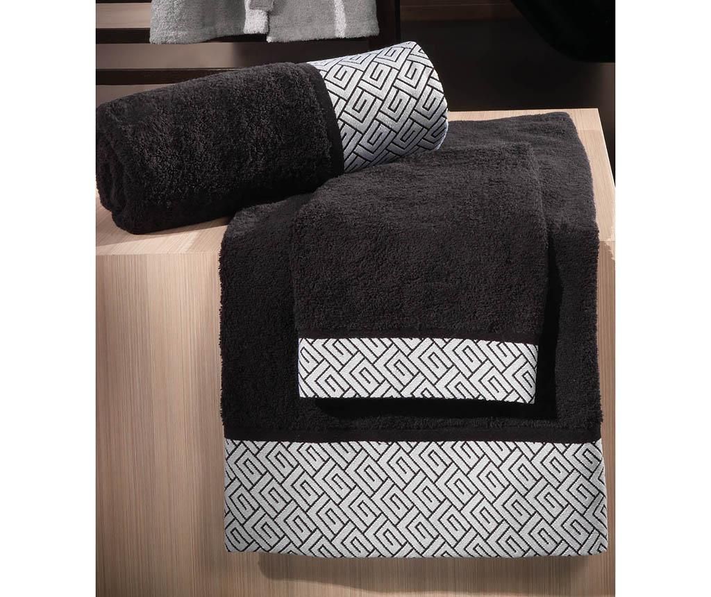 Set 3 prosoape de baie Suite Black - Guy Laroche Home, Negru