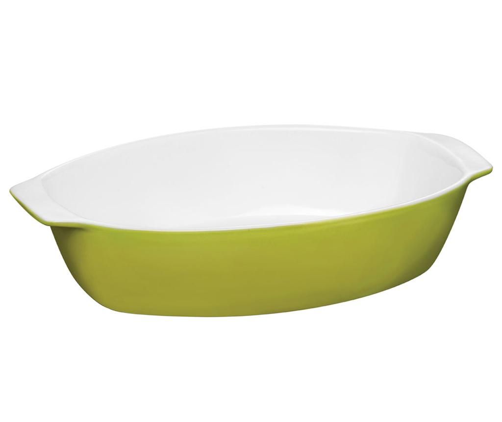 Vas de copt Oven Love Oval Lime 2.8 L - Premier, Verde