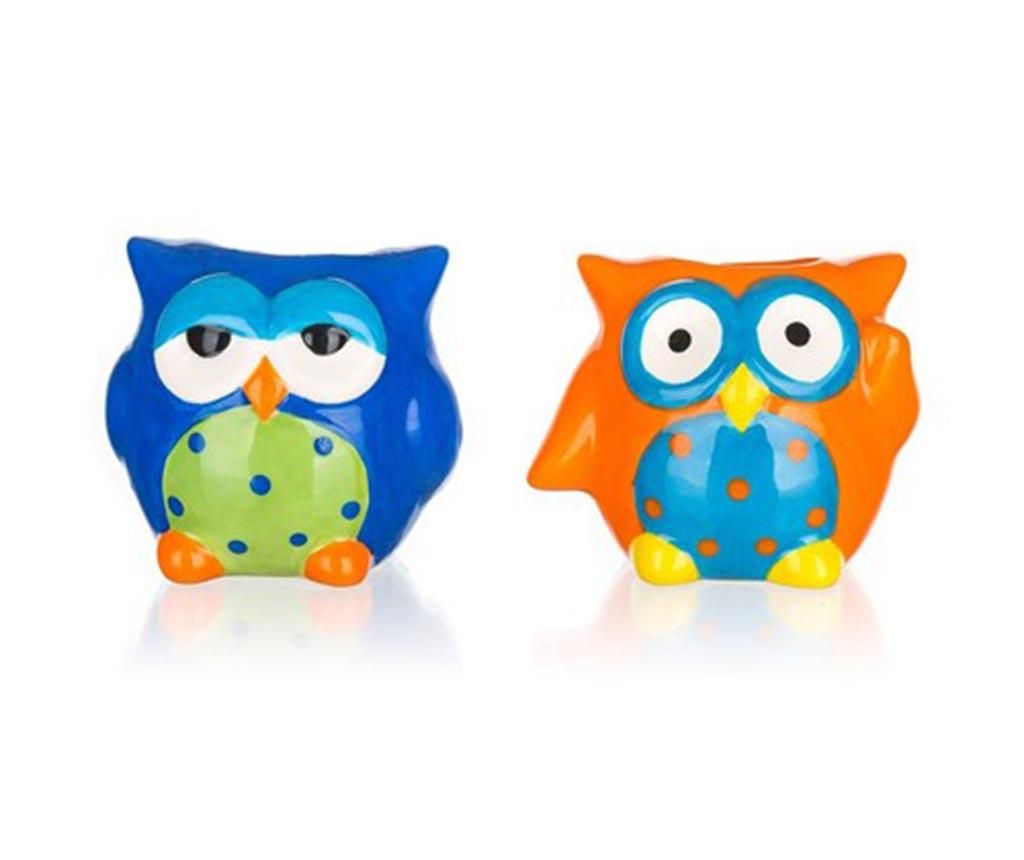 Set 2 recipiente Owl Friends