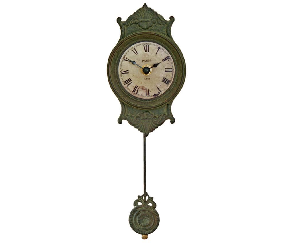 Ceas de perete cu pendul Marisa - Originals, Verde