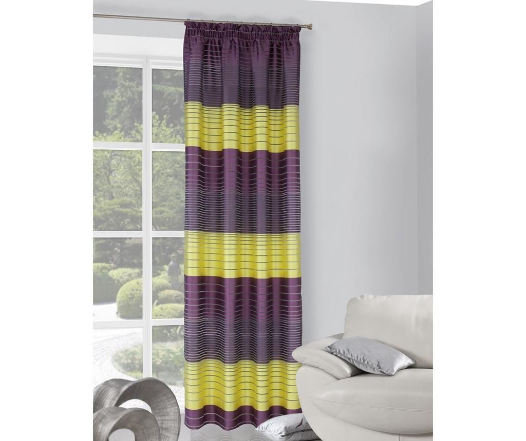 Draperie Erin Dif Violet Yellow 140x250 cm - Eurofirany, Mov