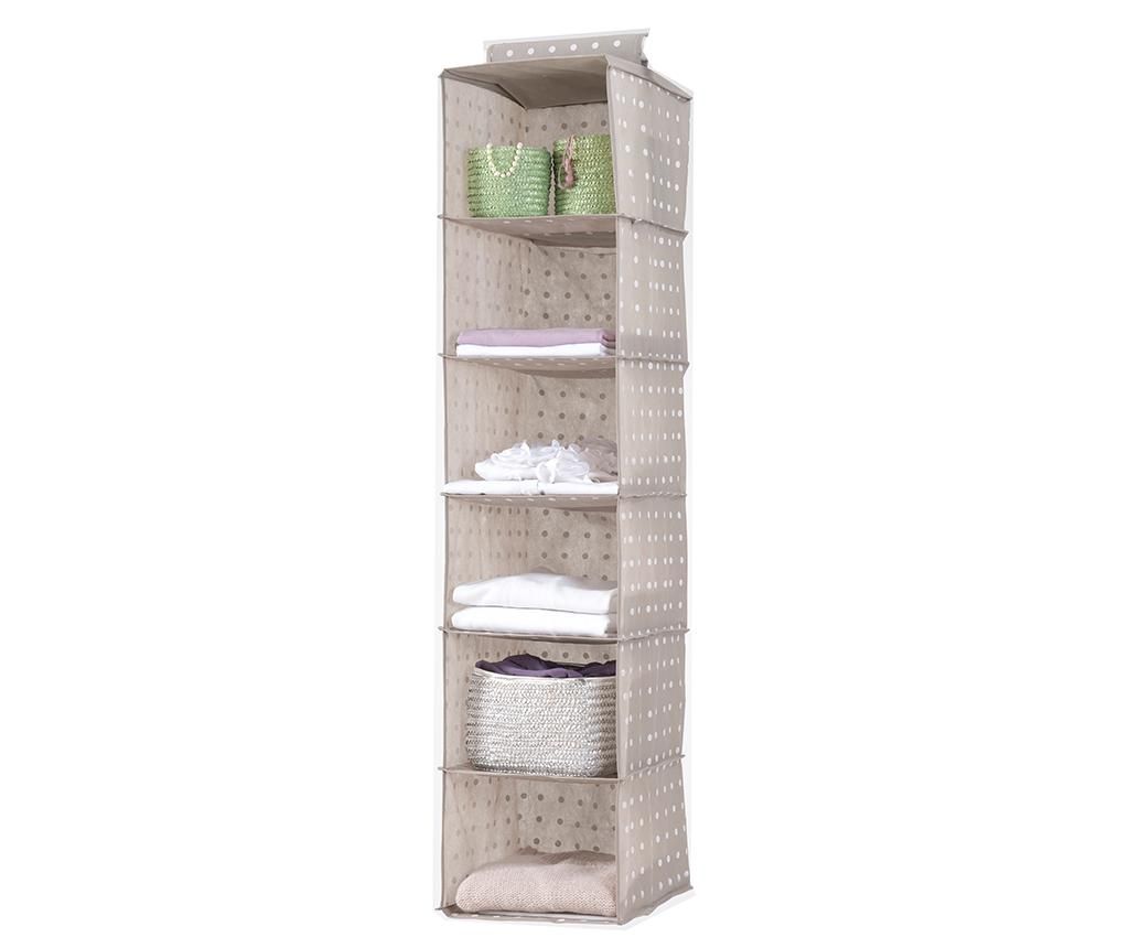 Organizator pentru dulap Spots Brown