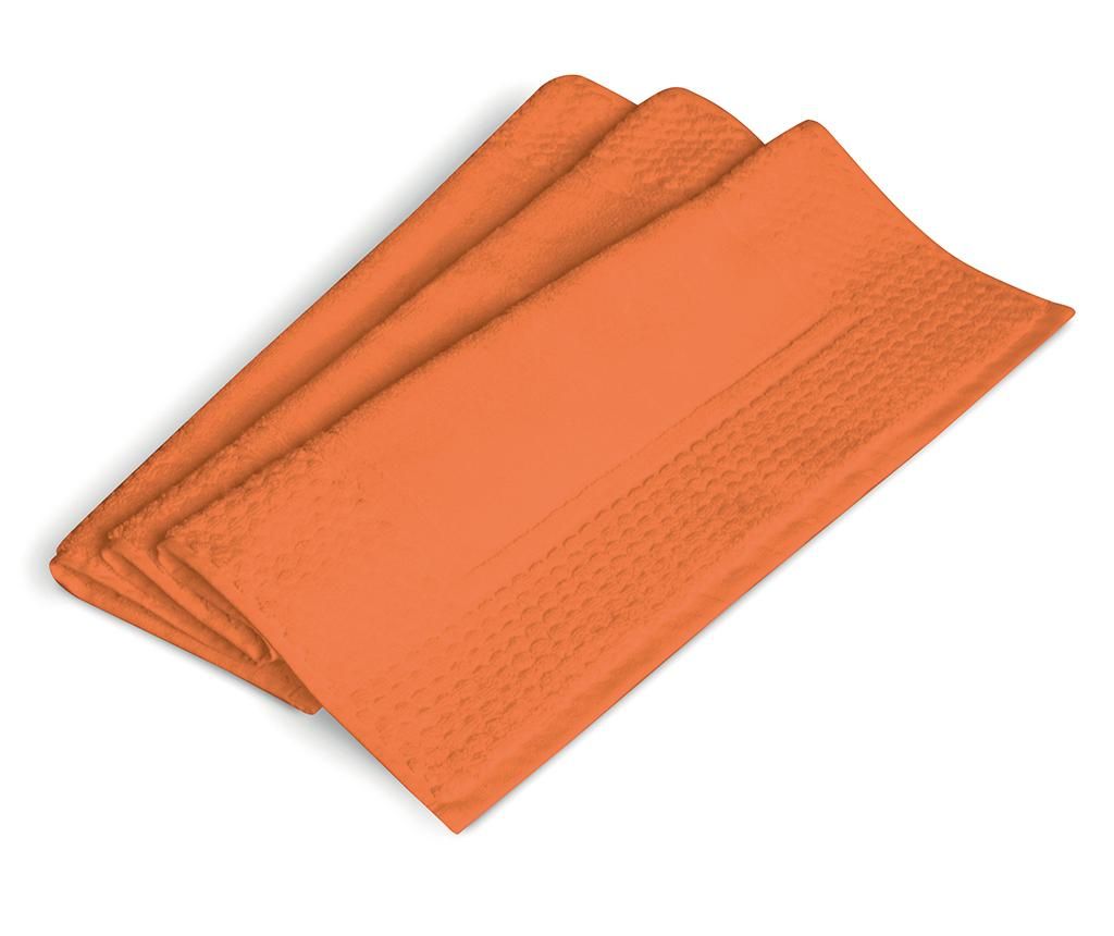 Prosop pentru picioare Linea Orange 50×80 cm – Excelsa, Portocaliu