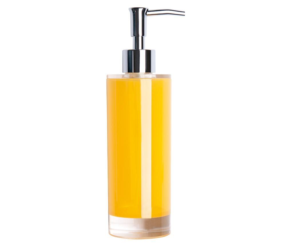 Dispenser sapun lichid Linea Yellow 300 ml – Excelsa, Galben & Auriu Excelsa