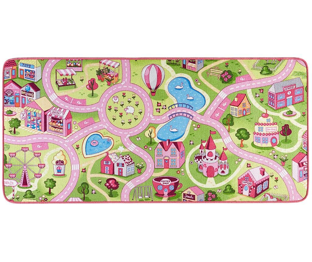 Covor de joaca Sweet Town Pink 160x240 cm