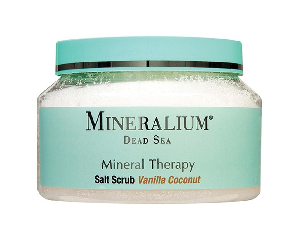 Crema exfolianta pentru corp Mineralium Mineral Vanilla Therapy 500 ml
