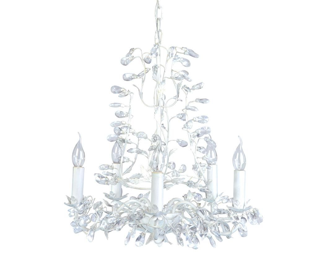 Candelabru Bouquet Five White - SPOTLIGHT, Alb