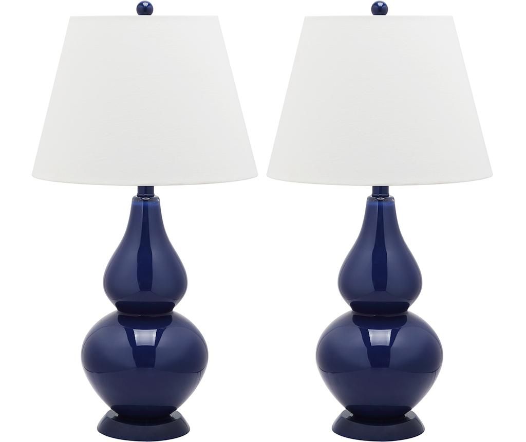 Set 2 lampi Hattie Navy