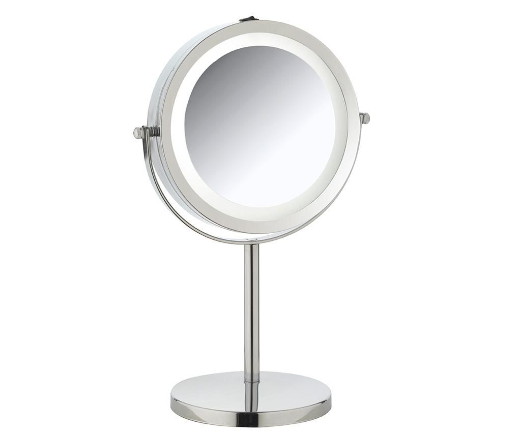 Oglinda cosmetica Axentia, Spiegel, otel cromat, 17x17x32 cm – Axentia, Gri & Argintiu Axentia imagine 2022