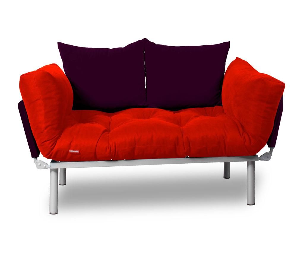 Sofa extensibila Minder, Relax Red Plum - Minder, Mov