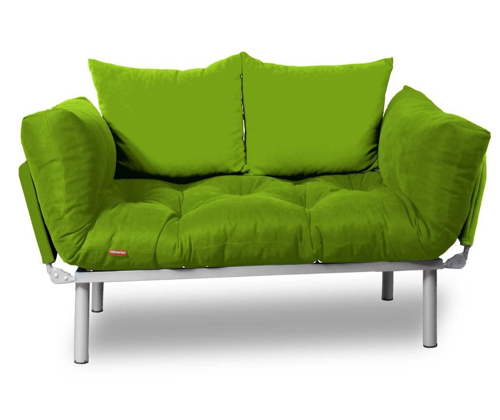 Canapea extensibila Sera Tekstil, Relax Green Full, verde – SERA TEKSTIL, Verde SERA TEKSTIL imagine reduceri 2022