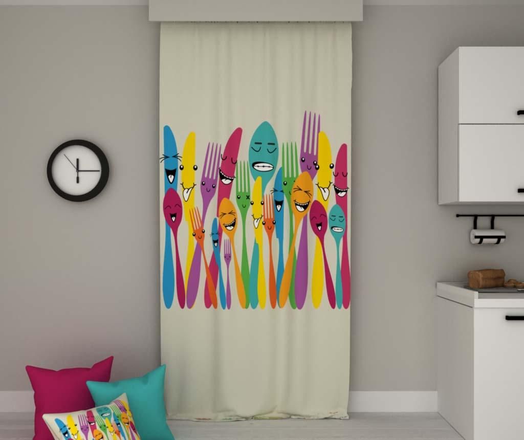 Draperie Happy Forks 140x250 cm