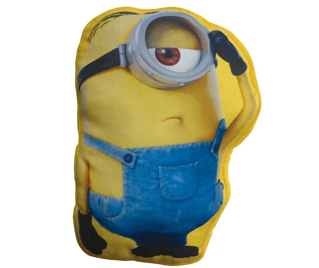 Perna decorativa Minions Stuart 3D 37x50 cm