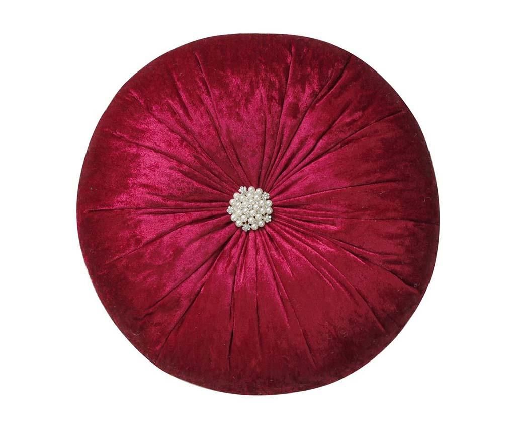 Perna decorativa Elegant Bordeaux 38 cm