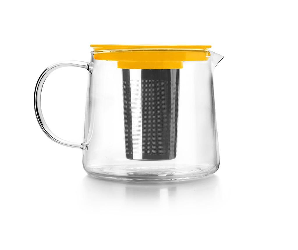 Ceainic cu infuzor Utilinox, Tea, sticla, 1 L, 16x13x12 cm – UTILINOX UTILINOX