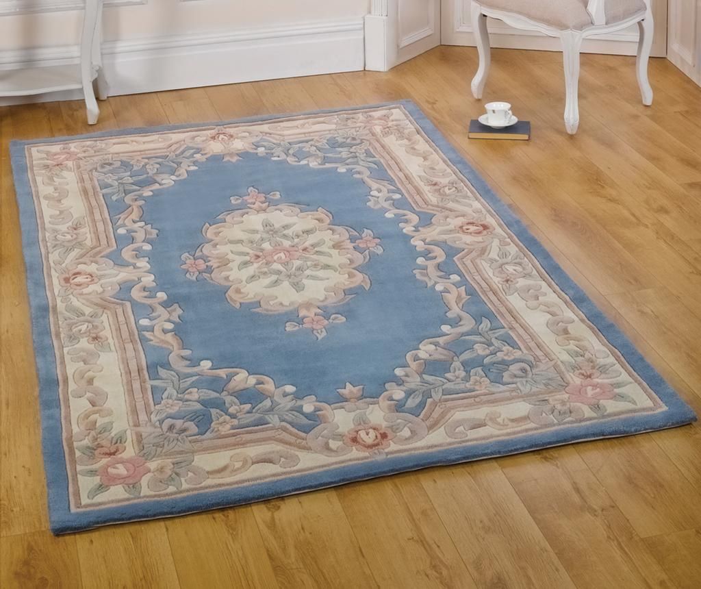 Covor Aubusson Blue 120x180 cm - Flair Rugs, Crem,Albastru