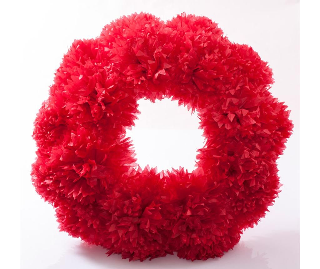 Decoratiune de usa Red flower 70 cm – Luigi Dal Pozzo