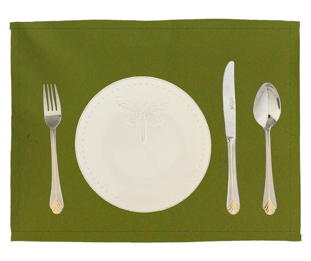 Set 2 individualuri Plane Olive 33x45 cm