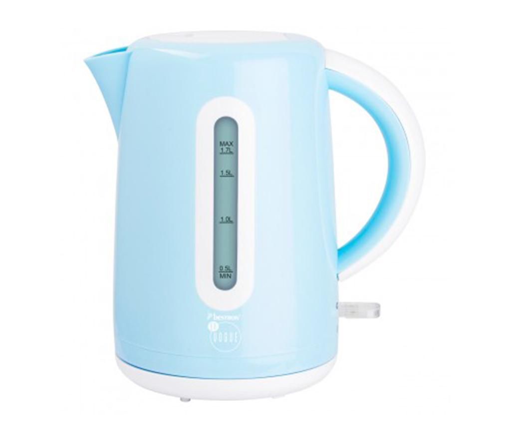 Fierbator electric Pastel Blue 1.7 L - Bestron, Albastru