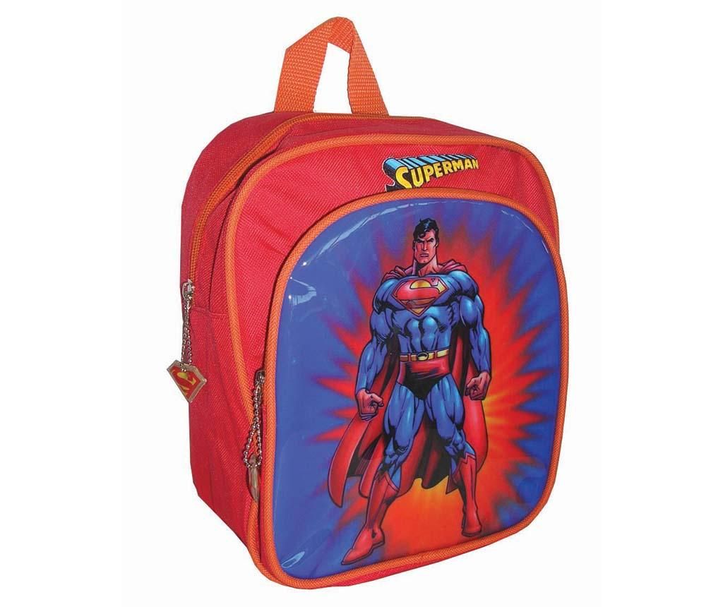 Ghiozdan Superman Red - Cartoon Luggage by North Star, Rosu