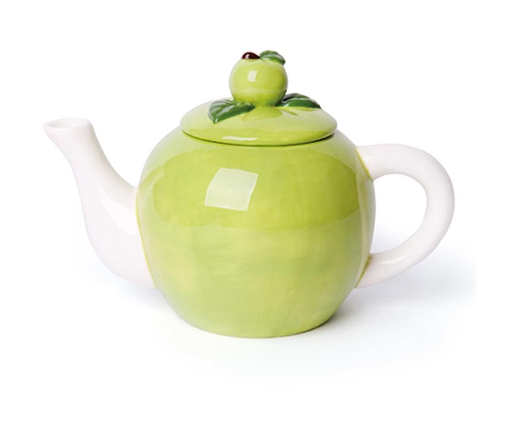 Ceainic Excelsa, Apple, ceramica, 23x13x14 cm – Excelsa, Verde Excelsa imagine 2022