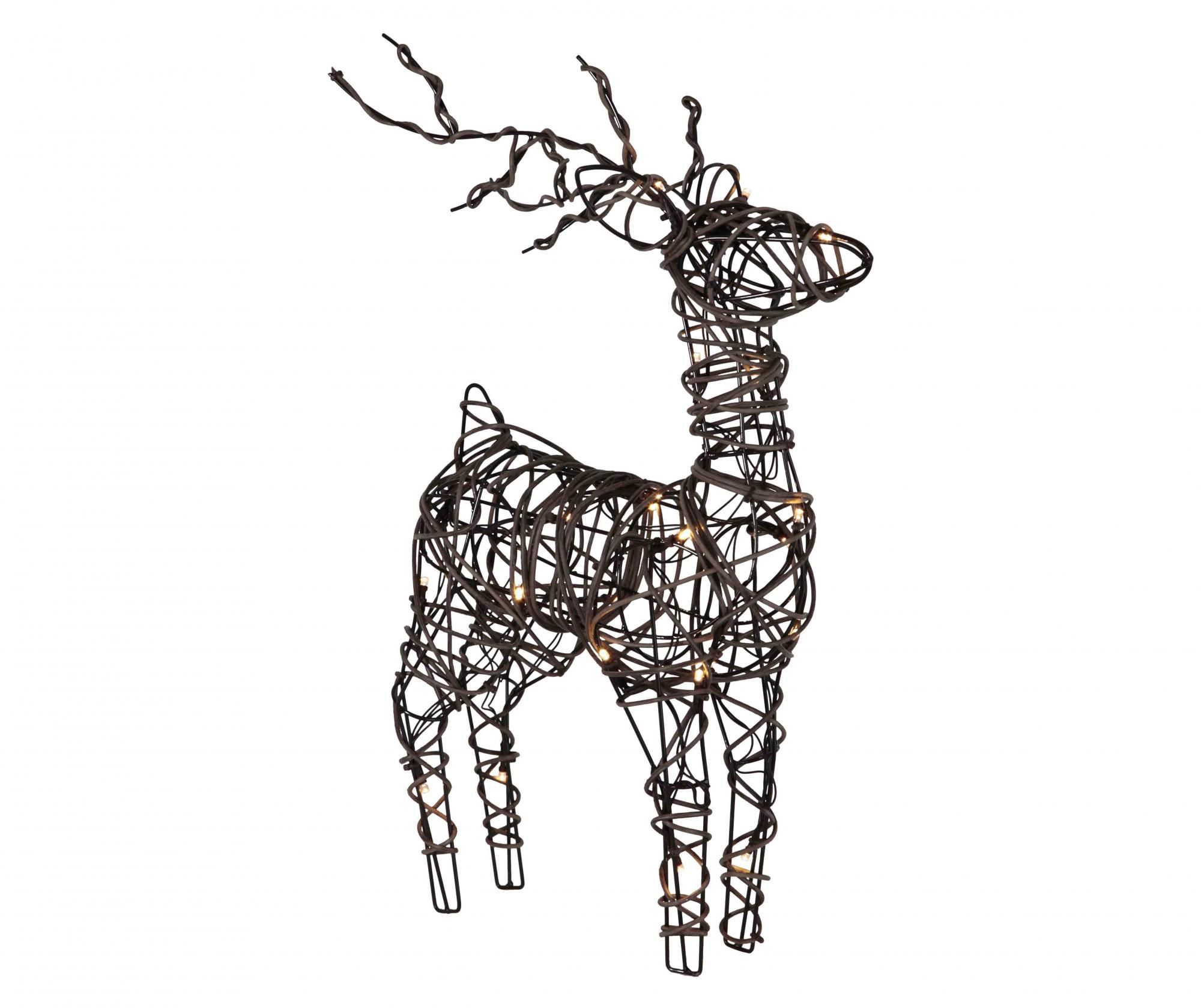 Decoratiune luminoasa pentru exterior Amazing Reindeer