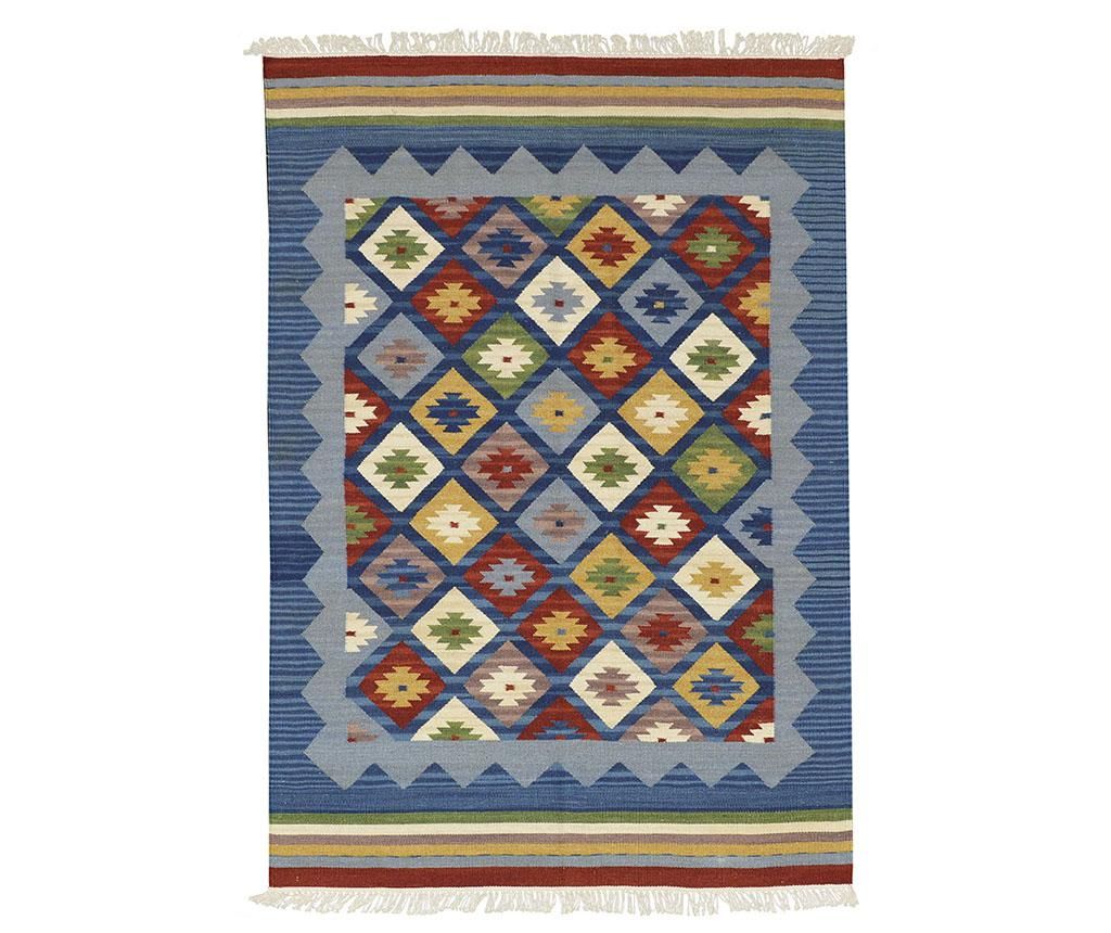 Covor Kilim Adamaris Blue 75x125 cm