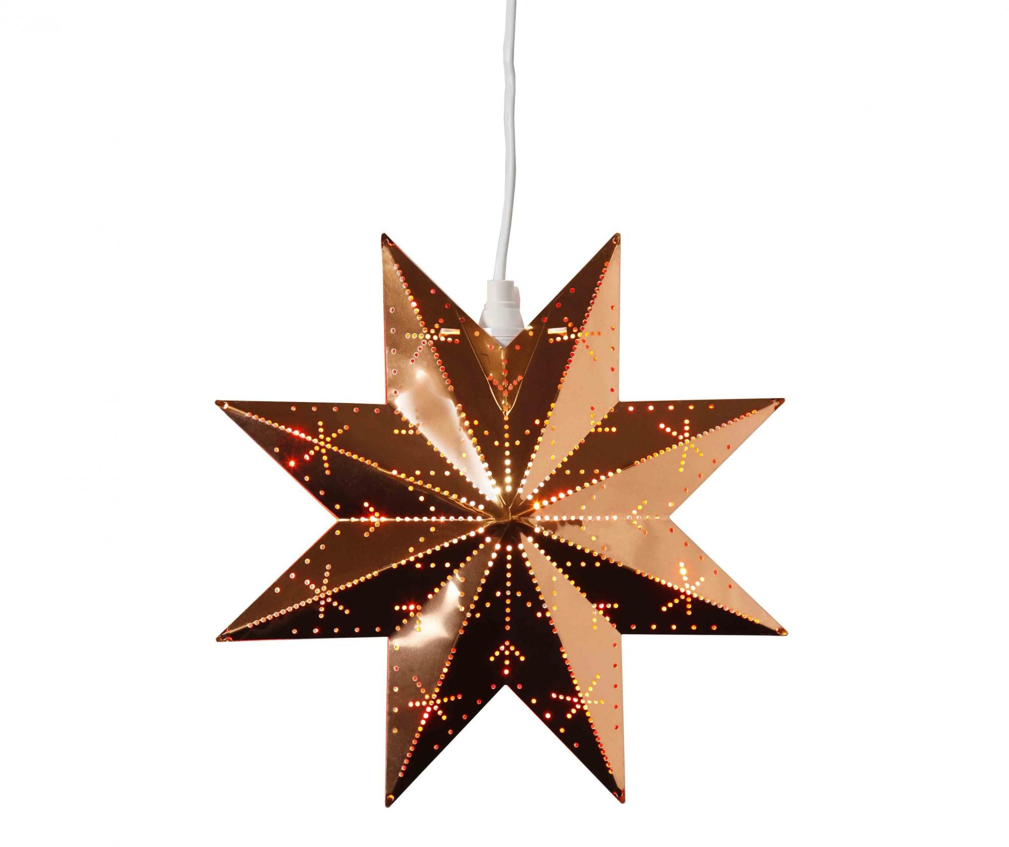 Decoratiune luminoasa suspendabila Star Copper - Best Season - 1 | YEO