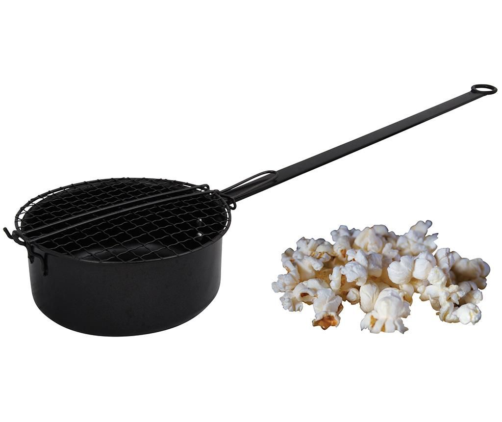 Cratita pentru popcorn Brent Outdoor - Esschert Design, Negru